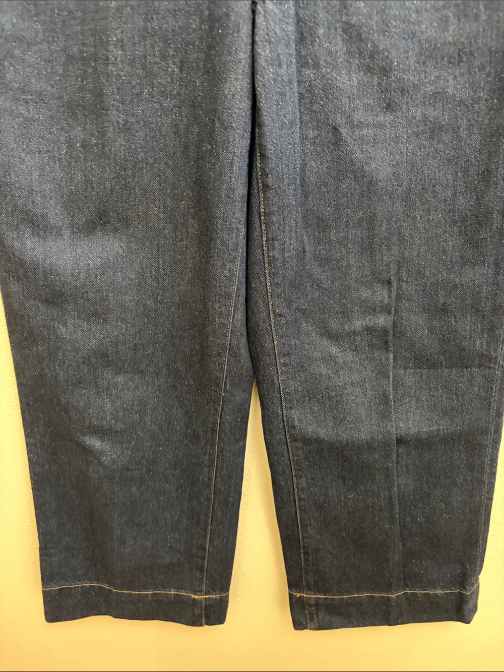 Madewell Dark Blue Superwide-Leg Jeans - Picture 4 of 12